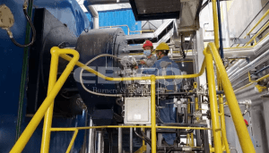 Laos DONGYAN PETROCHENICAL 35-ton Steam Boiler Supporting Low-nitrogen Burner Project