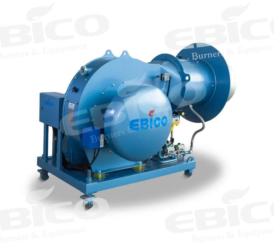 Process Characteristics Of Fuel Oil Burner EBICO Burner   EBS GNQ 02 